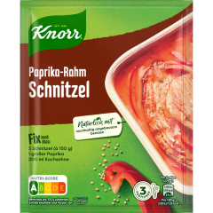 Knorr Fix Paprika-Rahmschnitzel für 3 Portionen 