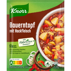 Knorr Familien-Fix Bauerntopf mit Hackfleisch für 4 Portionen 
