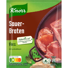 Knorr Fix Sauerbraten für 4 Portionen 