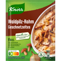 Knorr Fix Waldpilz-Rahmgeschnetzeltes für 3 Portionen 
