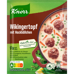 Knorr Familien-Fix Wikingertopf mit Hackbällchen für 4 Portionen 