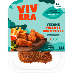VIVERA Vegane pikante Drumsticks 216 g 