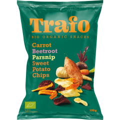 Trafo Bio Handcooked Chips Vegetable & Sweet Potato 100 g 