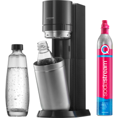 SodaStream DUO Wassersprudler für Kunststoffflaschen und Glasflaschen 