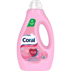 Coral Wolle & Feines Waschmittel flüssig 20 Waschladungen 