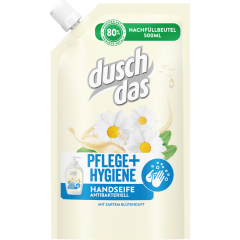 duschdas Handseife Pflege + Hygiene Nachfüllbeutel 500 ml 