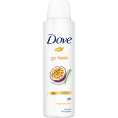 Dove Deo-Spray Go fresh Passionsfrucht- und Zitronengrasduft Anti-Transpirant 150 ml 