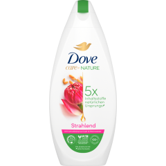 Dove Care by Nature Strahlend Pflegedusche mit Lotusblütenextrakt & Reiswasser 225 ml 