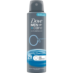 Dove Men+Care Deo-Spray Clean Comfort mit Zink-Komplex ohne Aluminiumsalze 150 ml 