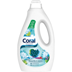 Coral Dufterlebnis Colorwaschmittel Wasserlilie & Limette 23 Waschladungen 