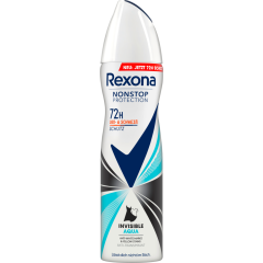 Rexona Nonstop Protection Deospray Anti-Transpirant Invisible Aqua 150 ml 