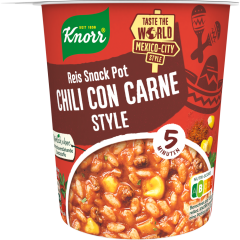 Knorr Travel the World Reis Snack Chili con Carne Style 57 g 