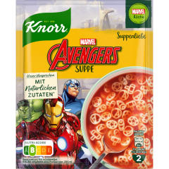 Knorr Suppenliebe Marvel Avengers Suppe für 2 Teller 