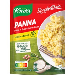 Knorr Spaghetteria Panna für 2 Portionen 