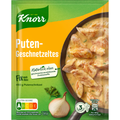 Knorr Fix Putengeschnetzeltes für 3 Portionen 