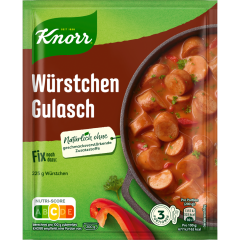 Knorr Fix Würstchen Gulasch für 3 Portionen 