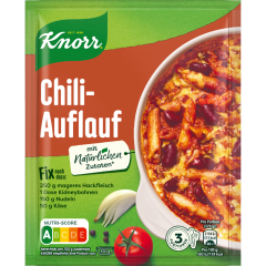 Knorr Fix Chili Auflauf für 3 Portionen 