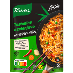 Knorr Asia Gebratene Nudeln Gemüse für 2 Portionen 