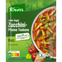 Knorr Fix Lecker Veggie Zucchini-Pfanne Toskana für 3 Portionen 