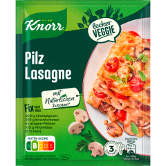 Knorr Fix Lecker Veggie Pilzlasagne für 3 Portionen 