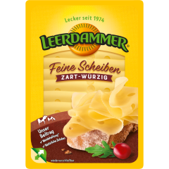 Leerdammer Feine Scheiben zart-würzig 48 % Fett i. Tr. 100 g 