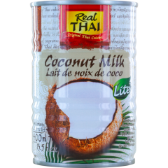 Real Thai Kokosnussmilch Light 400 ml 