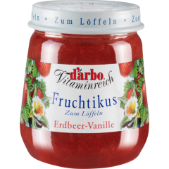 d'arbo Vitaminreich Fruchtikus Erdbeer-Vanille 125 g 