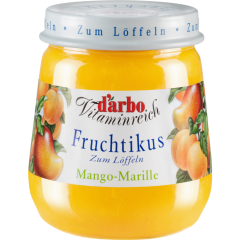 d'arbo Vitaminreich Fruchtikus Mango-Marille 125 g 
