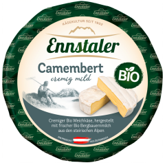Ennstaler Bio Camembert 55% Rahmstufe 100 g 