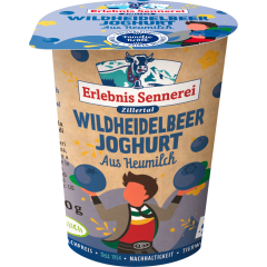 Erlebnis Sennerei Zillertal Frucht-Joghurt Heidelbeer 3,5 % Fett 180 g 