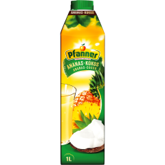 Pfanner Ananas-Kokos Getränk 25% 1 l 