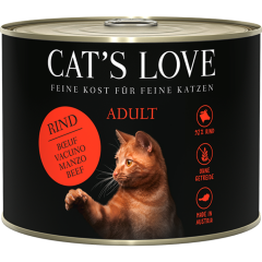 CAT'S LOVE Classic Rind Pur 200 g 