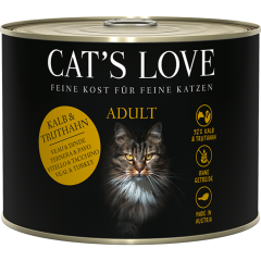 CAT'S LOVE Kalb & Truthahn Mix 200 g 