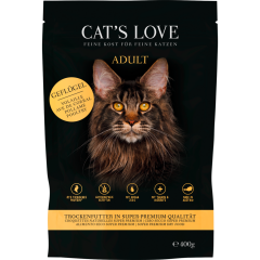 CAT'S LOVE Trocken Adult Geflügel 400 g 
