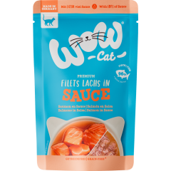WOW Cat Lachs in Sauce 85 g 