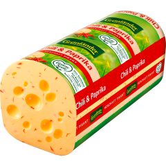 Grünländer Chili & Paprika Käse 48 % Fett i. Tr. 