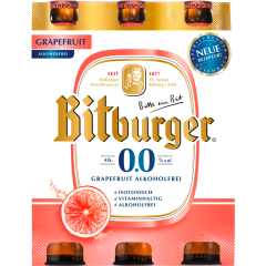 Bitburger 0,0 % Grapefruit Alkoholfrei 0,33 l 
