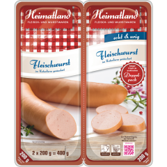 Heimatland Fleischwurst 2 x 200 g 
