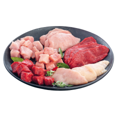 Gutfleisch Fonduefleisch aus Geflügelfleisch 1 kg 