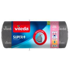 Vileda Super+ Müllbeutel mit Zugband 20 l 15 Stück 