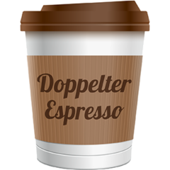 Doppelter Espresso 