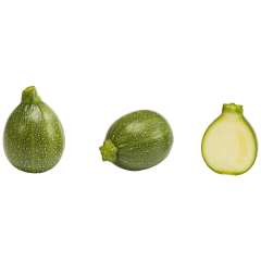 Zucchini rund, grün Klasse 	I 