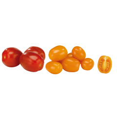 Mini Roma Tomaten Mix rot,orange Klasse 	I 250g 
