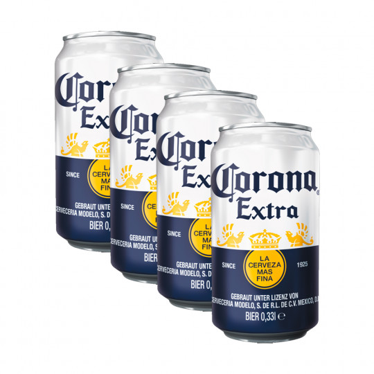 CORONA EXTRA 4X0,33L DPG 