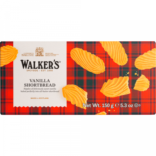 Walkers Vanilla Shortbread 150 g 