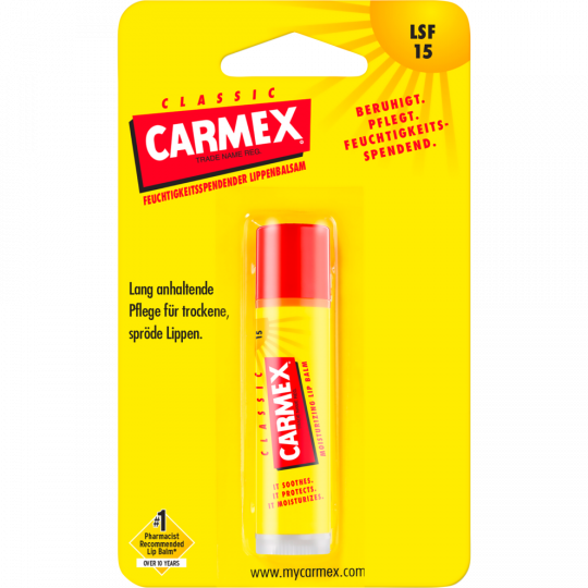 CARMEX Classic Lippenbalsam LSF 15 4 g 