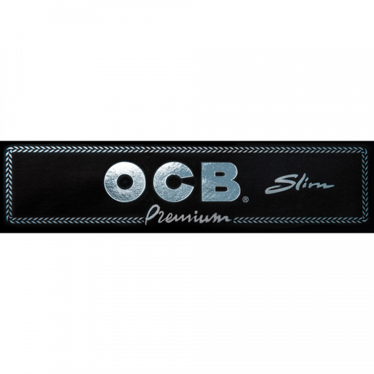 OCB Schwarz Premium Long Slim 32 Blatt 