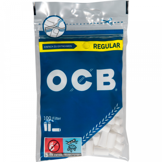 OCB Drehfilter Regular 100 Stück 