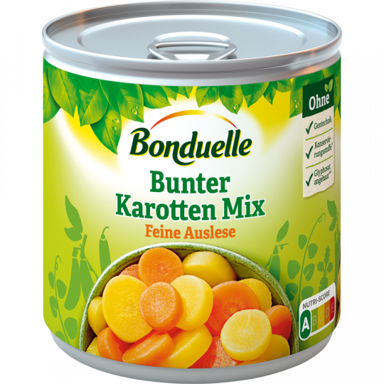 Bonduelle Bunter Karotten Mix feine Auslese 400 g 