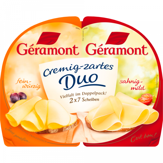 Géramont Scheiben cremig-zartes Duo 60 % Fett i. Tr. 140 g 